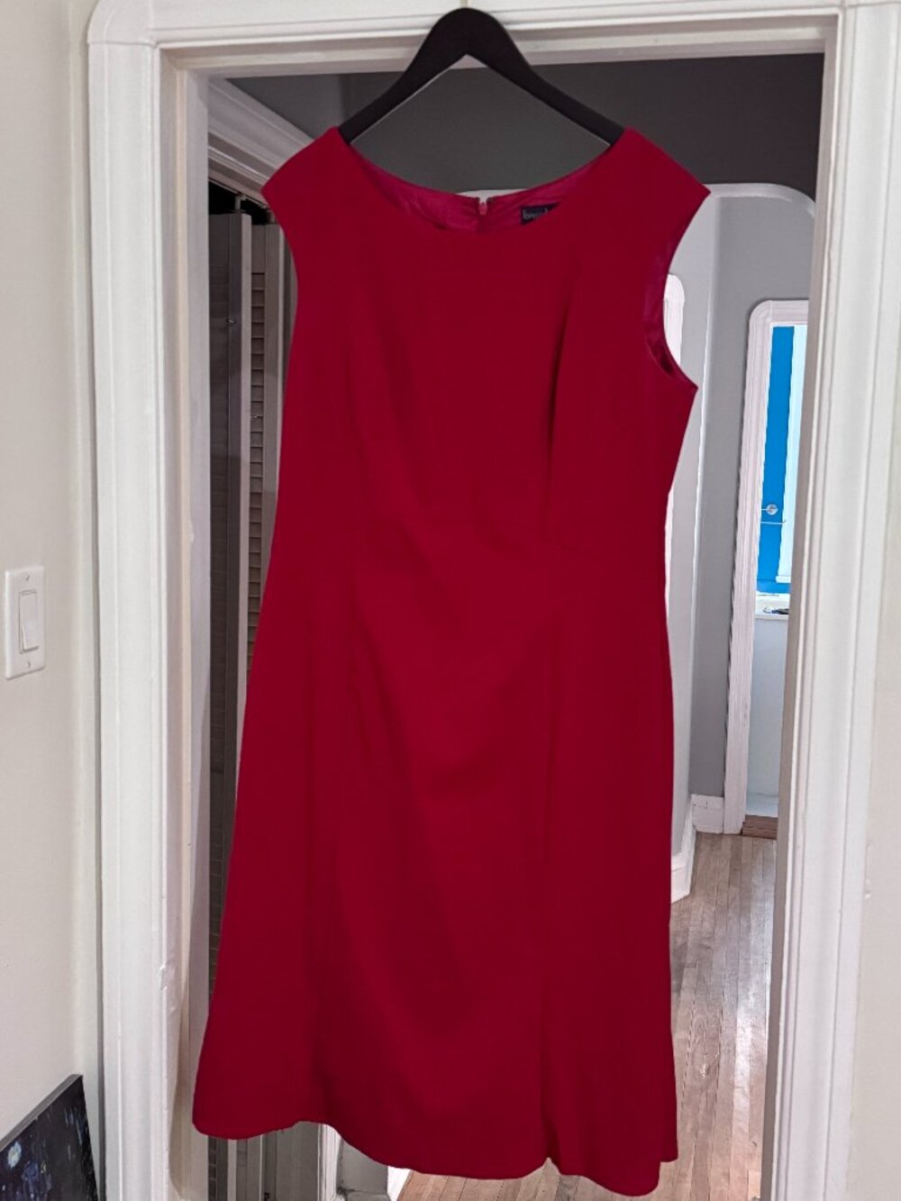 ❤️ Long Tall Sally Red Fit & Flare Dress | Elegant Tall Women's Occasion Dress ✨